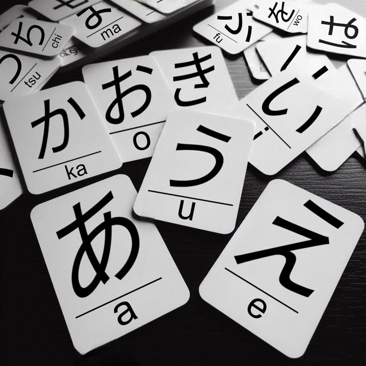 japanese hiragana and katakana flash cards ✒️ (1)